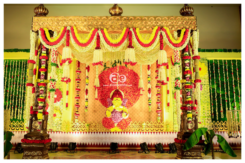 dhoti ceremony decoration