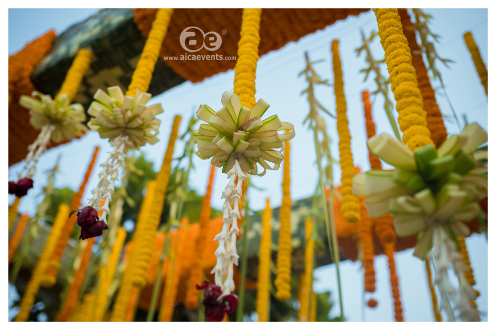 Traditional andhra style engagement by aicaevents