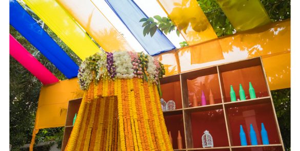 traditional_mehendi_ceremony_decoration by aica events