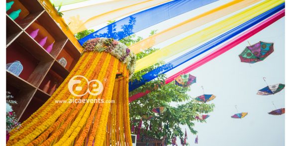 traditional_mehendi_ceremony_decoration by aicaevents